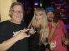 Sound man Rich shares a photo w/ Geeta (Judas Priestess bassist) & Kasey (bass man w/ Phantom Limbs).